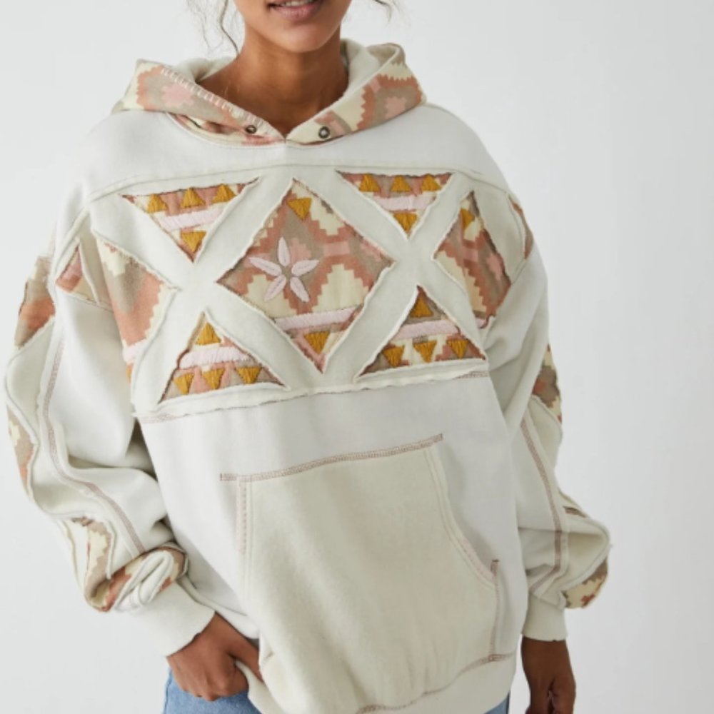 Free People nordic Its A Vibe Sweatshirt